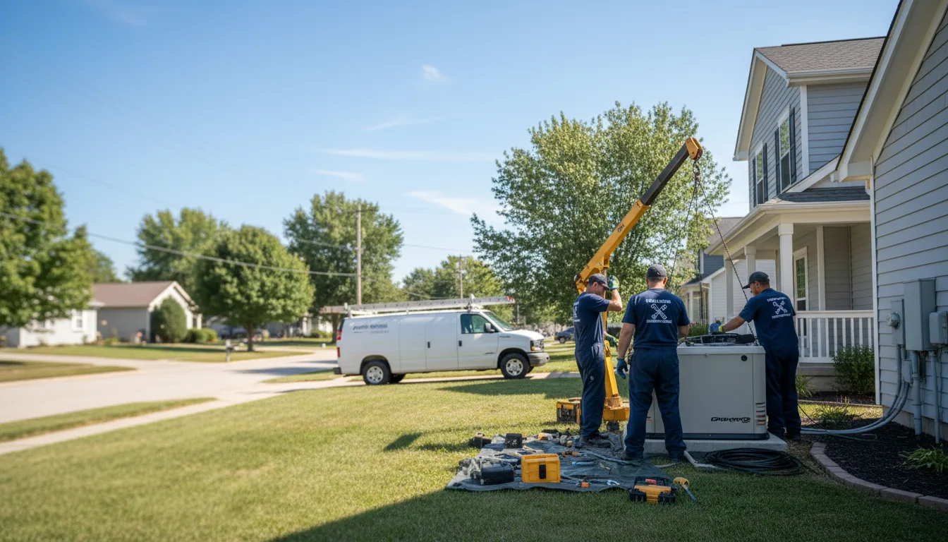 Generator Installation in Osage City, KS near me